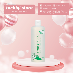 Nước hoa hồng lotion toner diếp cá Dokudami ngăn ngừa mụn 500ml
