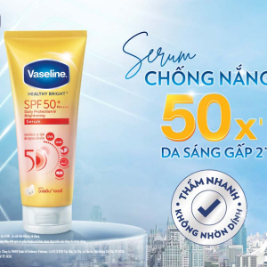 Sữa Dưỡng Thể Giúp Hỗ Trợ Sáng Da Chống Nắng Vaseline Healthy Bright Bảo Vệ Da Hàng Ngày Spf50+ Pa++++ 300ML