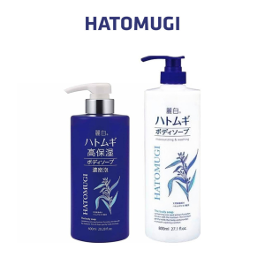 Sữa tắm trắng da Hatomugi Moisturizing Washing Nhật Bản